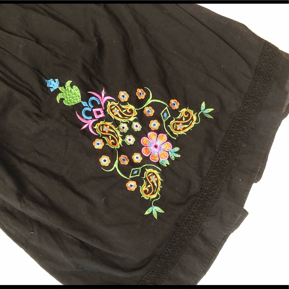 Black strapless sundress